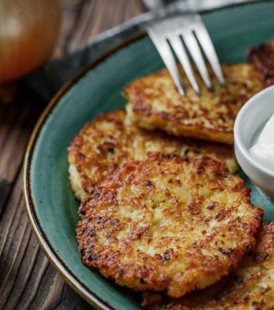 Вкусные золотистые драники Вкусные золотистые драники
